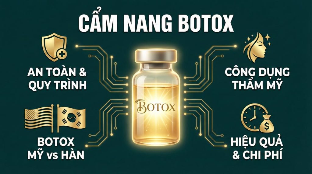Botox là gì? Cẩm nang toàn diện về tiêm Botox trong thẩm mỹ