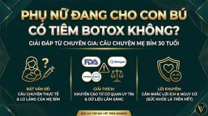 phụ nữ đang cho con bú có tiêm được botox không
