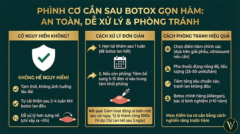 tiêm botox gọn hàm bị phình cơ cắn