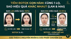 Tiêm Botox Gọn Hàm Hiệu Quả Khác Nhau