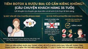 Tiêm Botox Xong Có Phải Kiêng Rượu Bia Không?