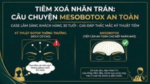 tiêm xoá nhăn vùng trán